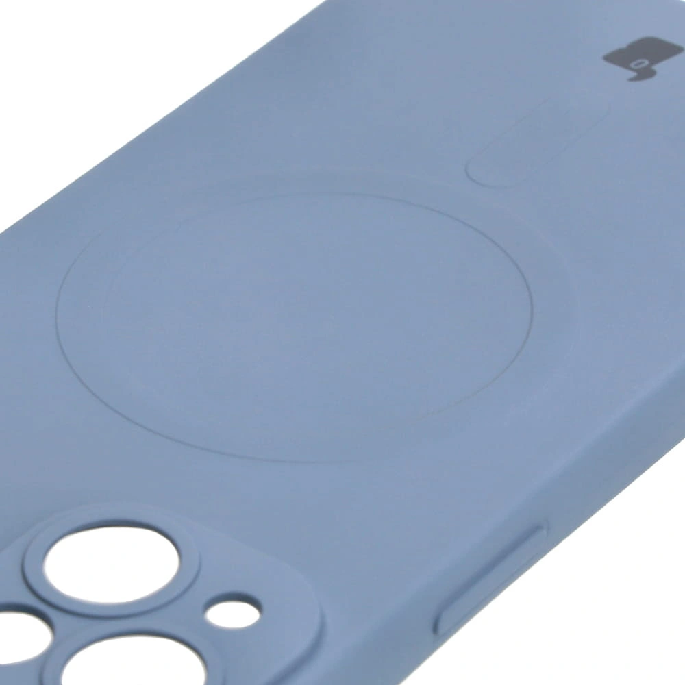 Bizon Case Silicone Magnetic Apple iPhone 14 grey