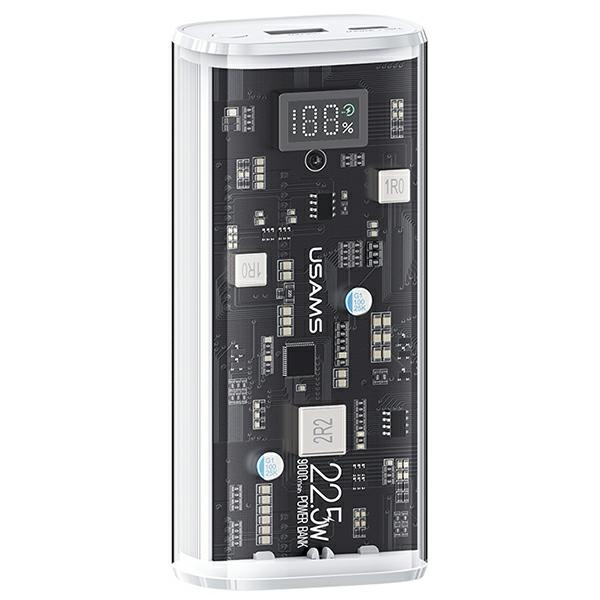 USAMS Powerbank 9000mAh PD 20W QC3.0+PD Dual-Port Fast Charge white (US-CD189)