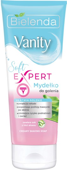 Bielenda Vanity Soft Expert Mydełko do golenia damskie  100g
