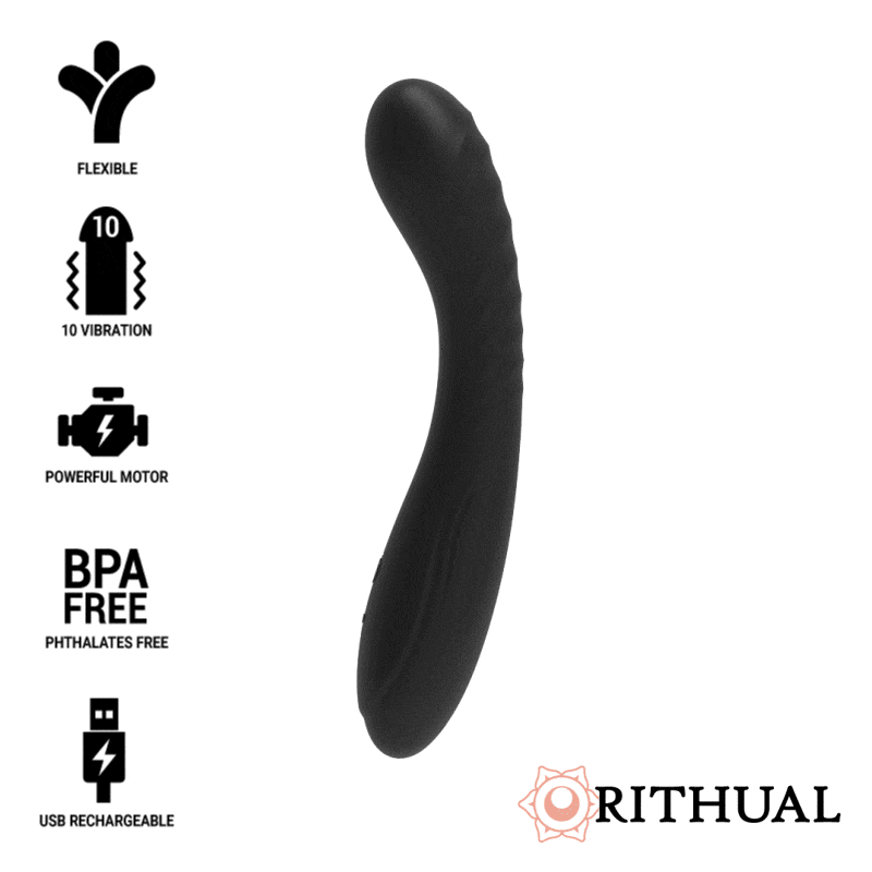 RITHUAL- KRIYA G-SPOT STIMULATOR RECHARGEABLE BLACK