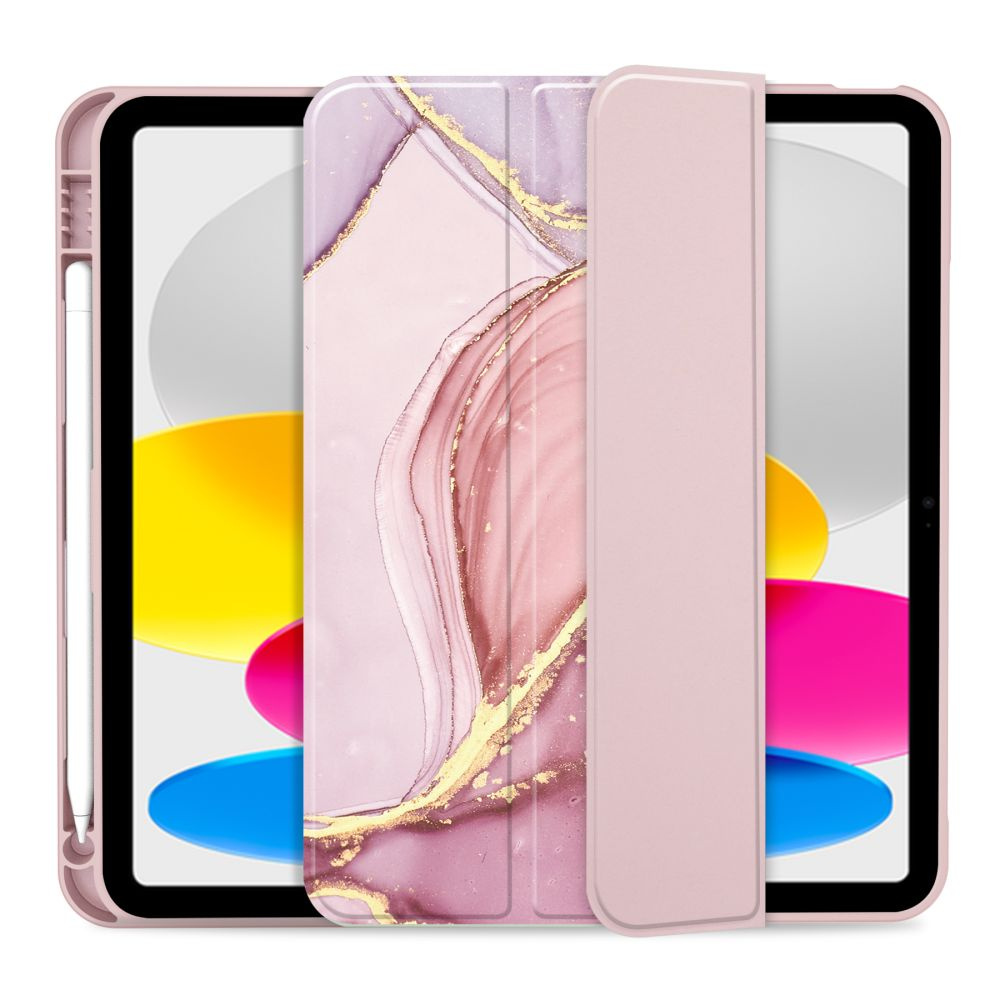 Tech-Protect SmartCase Pen Apple iPad 10.9" 2022 (10 gen) Marble