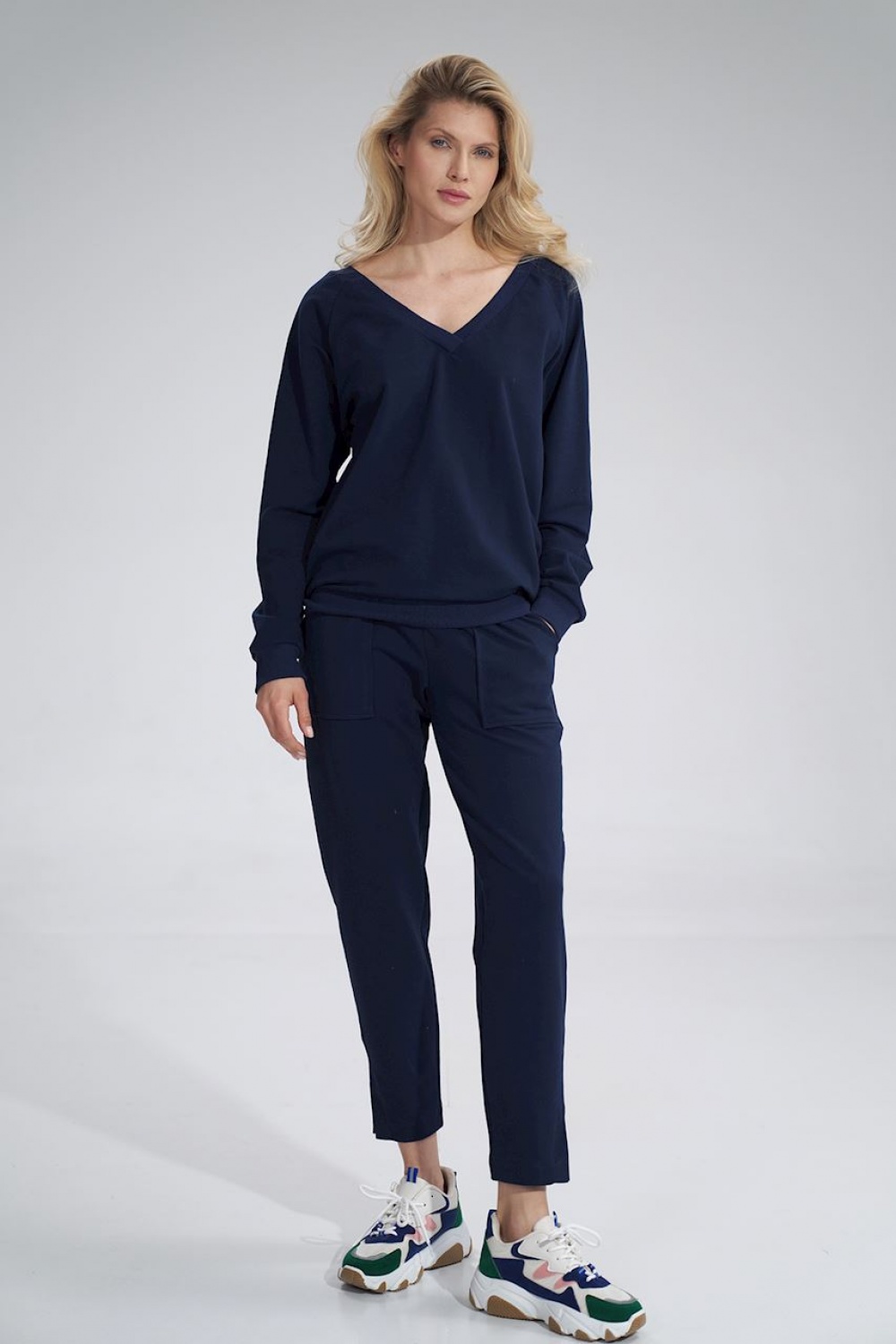 Sweatshirt model 167883 Figl navy blue Ladies