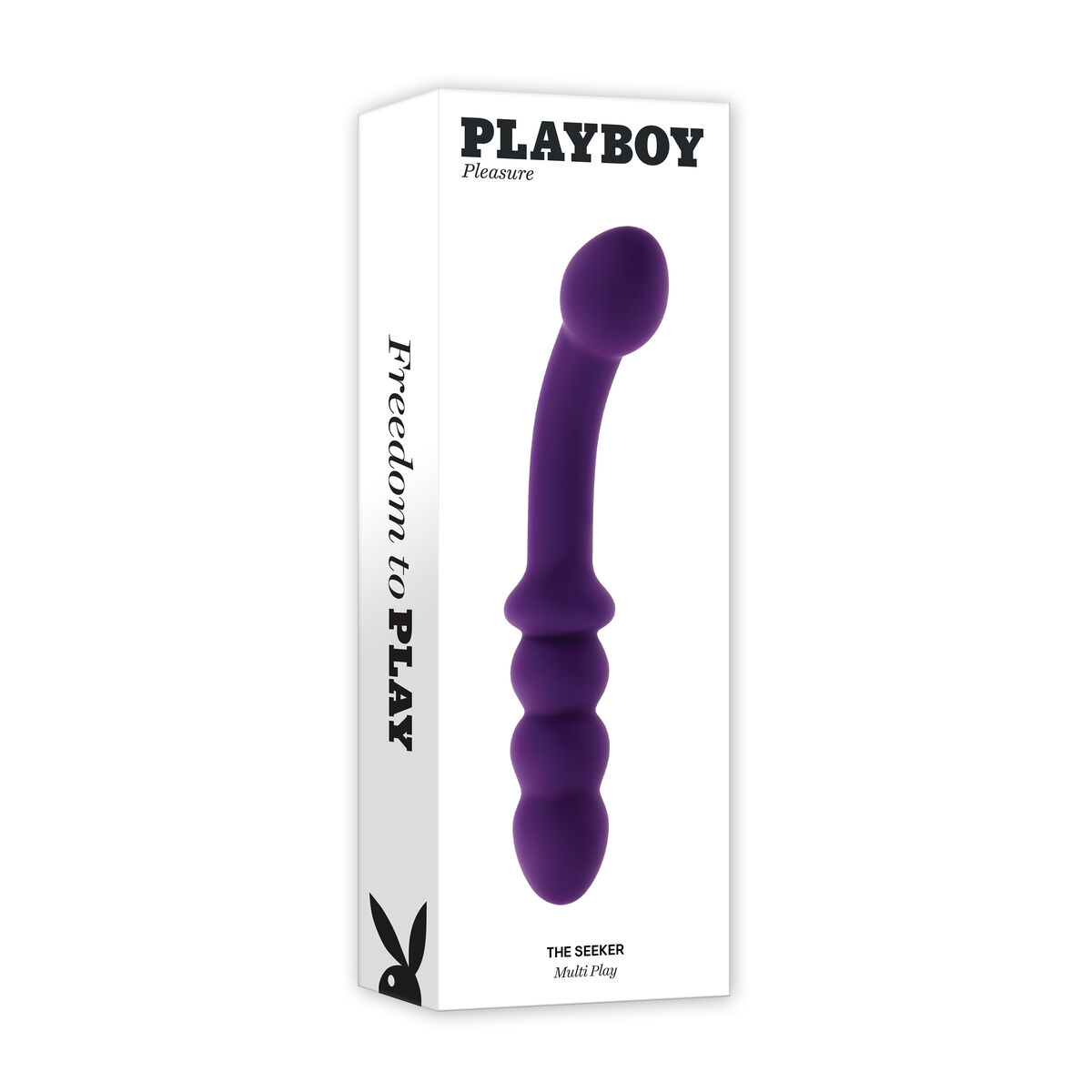 Cassini Anal Vibrator Black Playboy Purple Cassini Anal Vibrator Black Playboy Purple
