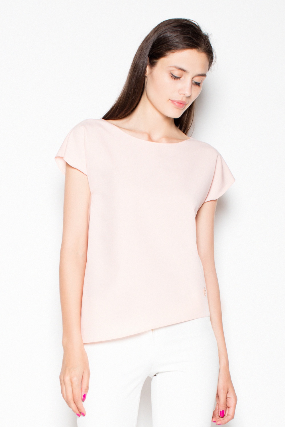  Blouse model 77556 Venaton  pink