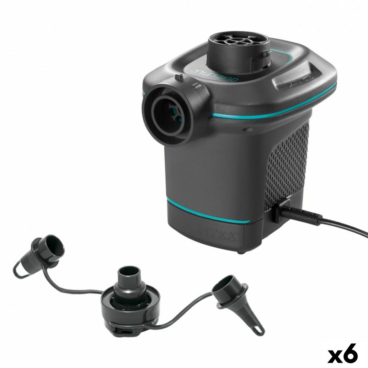 Electric Air Pump Intex Quick Fill Invertible 220-240 V (6 Units)