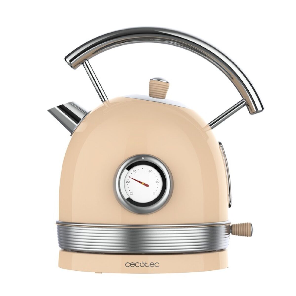 Kettle Cecotec Thermosense 420 Vintage Beige Stainless steel 2200 W 1,8 L