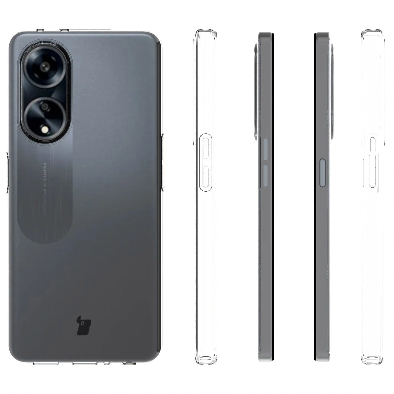 Bizon Case Salpa Oppo A98 5G clear