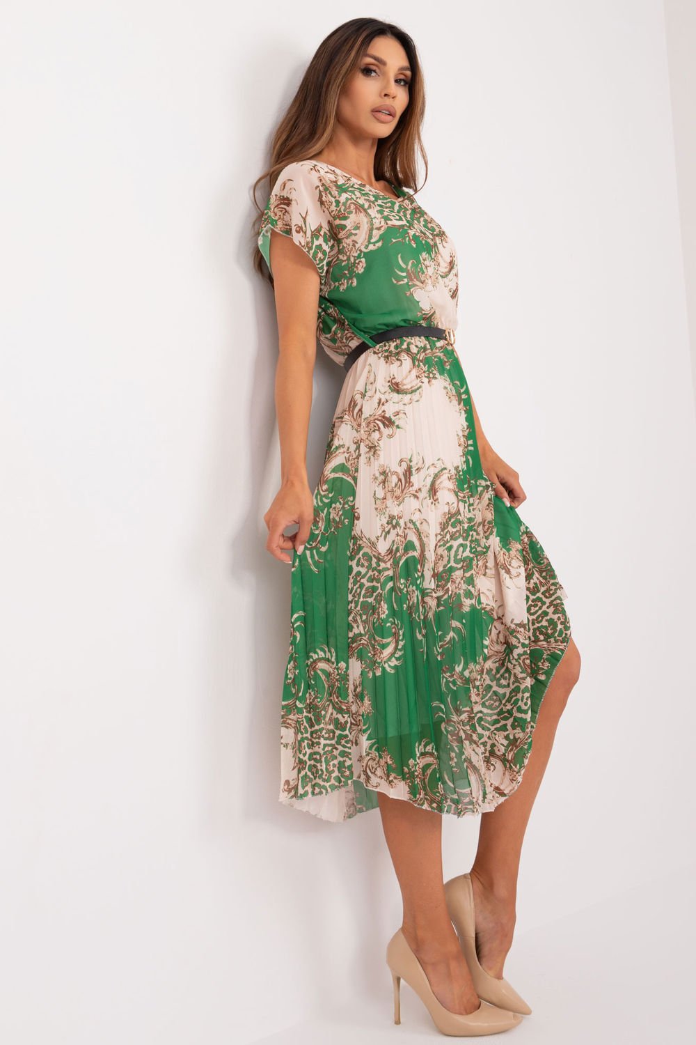  Daydress model 197048 Italy Moda  green