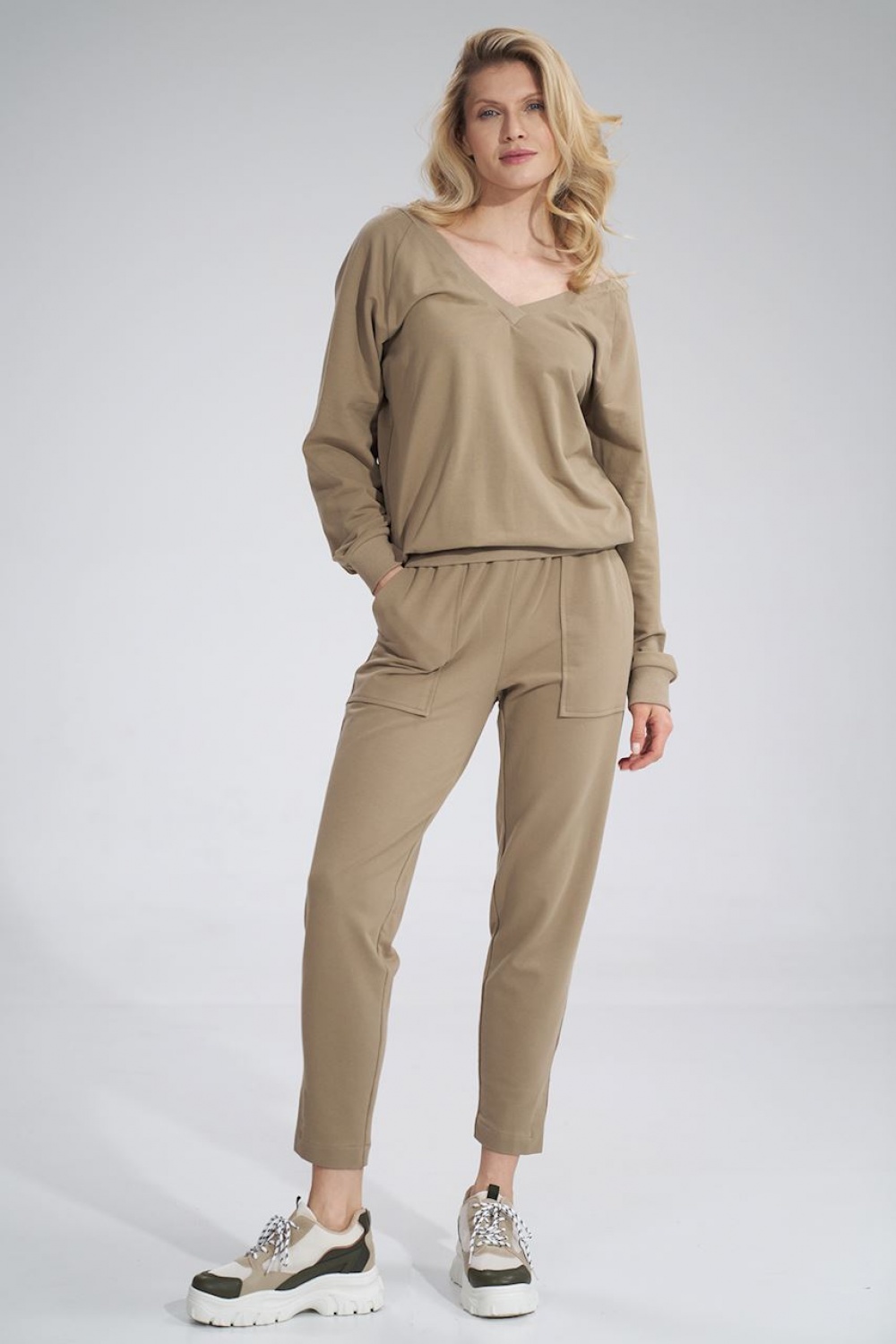  Sweatshirt model 167881 Figl  beige