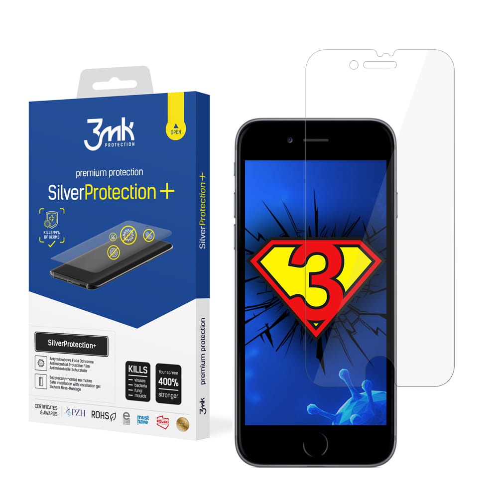 3MK Silver Protect+ Apple iPhone SE 2022/SE 2020/8/7