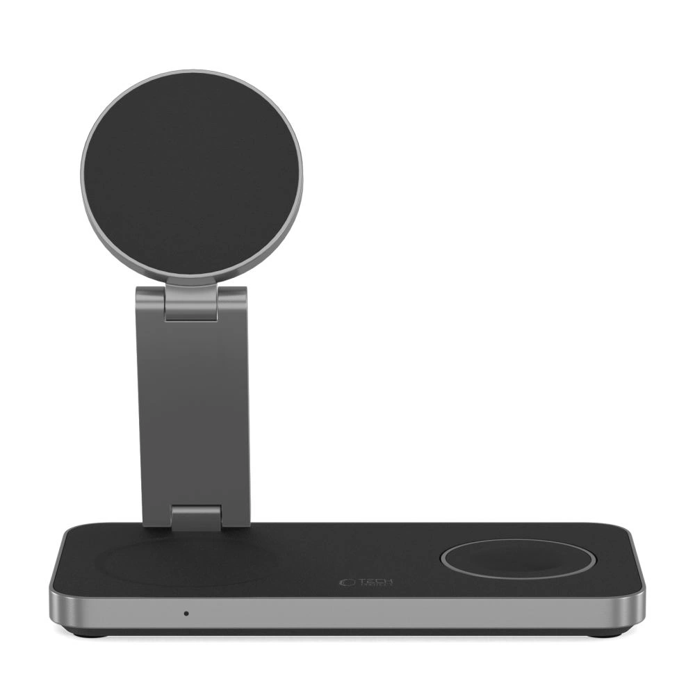 Ładowarka bezprzewodowa 3w1 Tech-Protect QI15W-A47 3in1 Magnetic MagSafe Wireless Charger Black