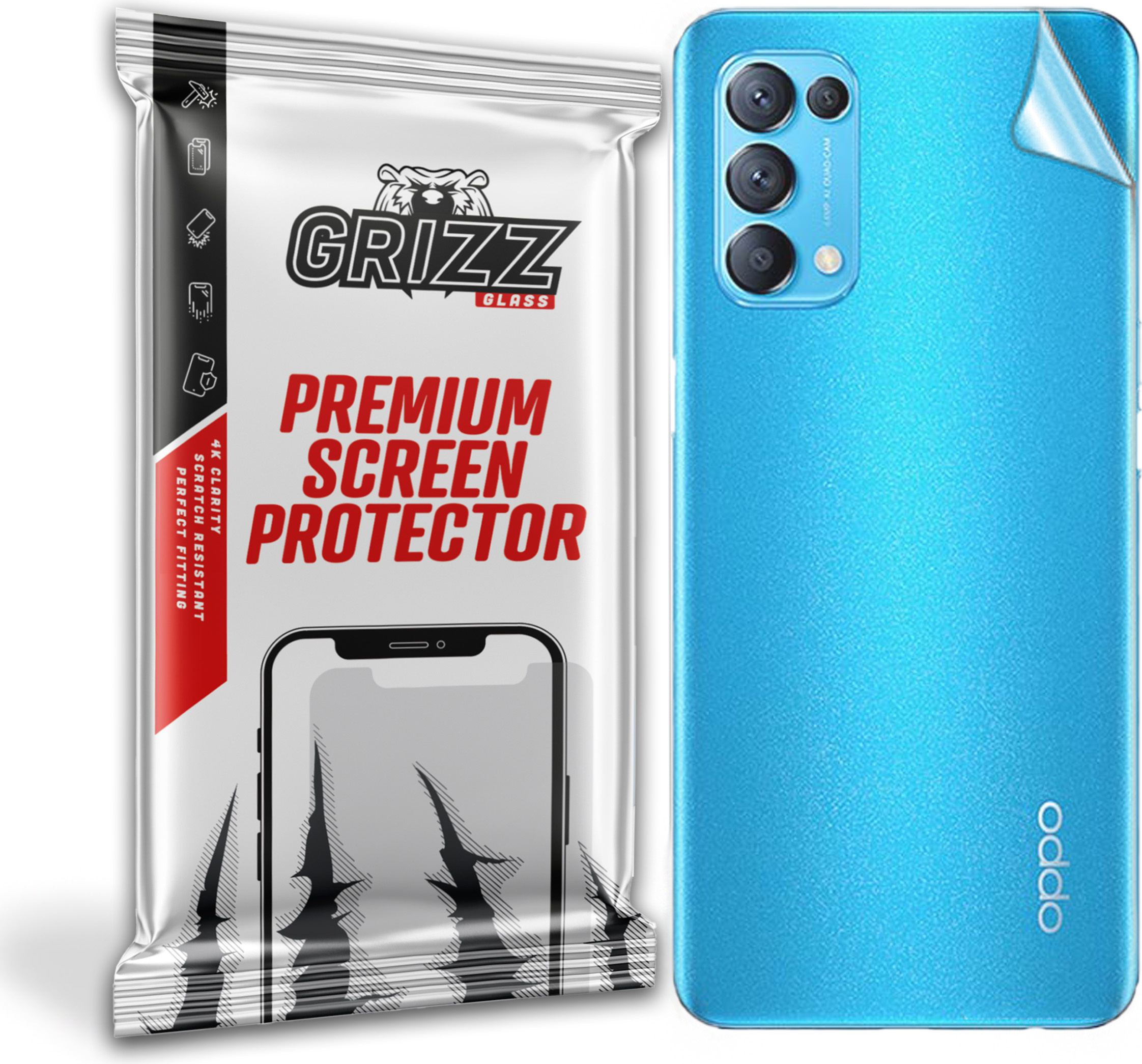 GrizzGlass SatinSkin Oppo Reno 5 5G