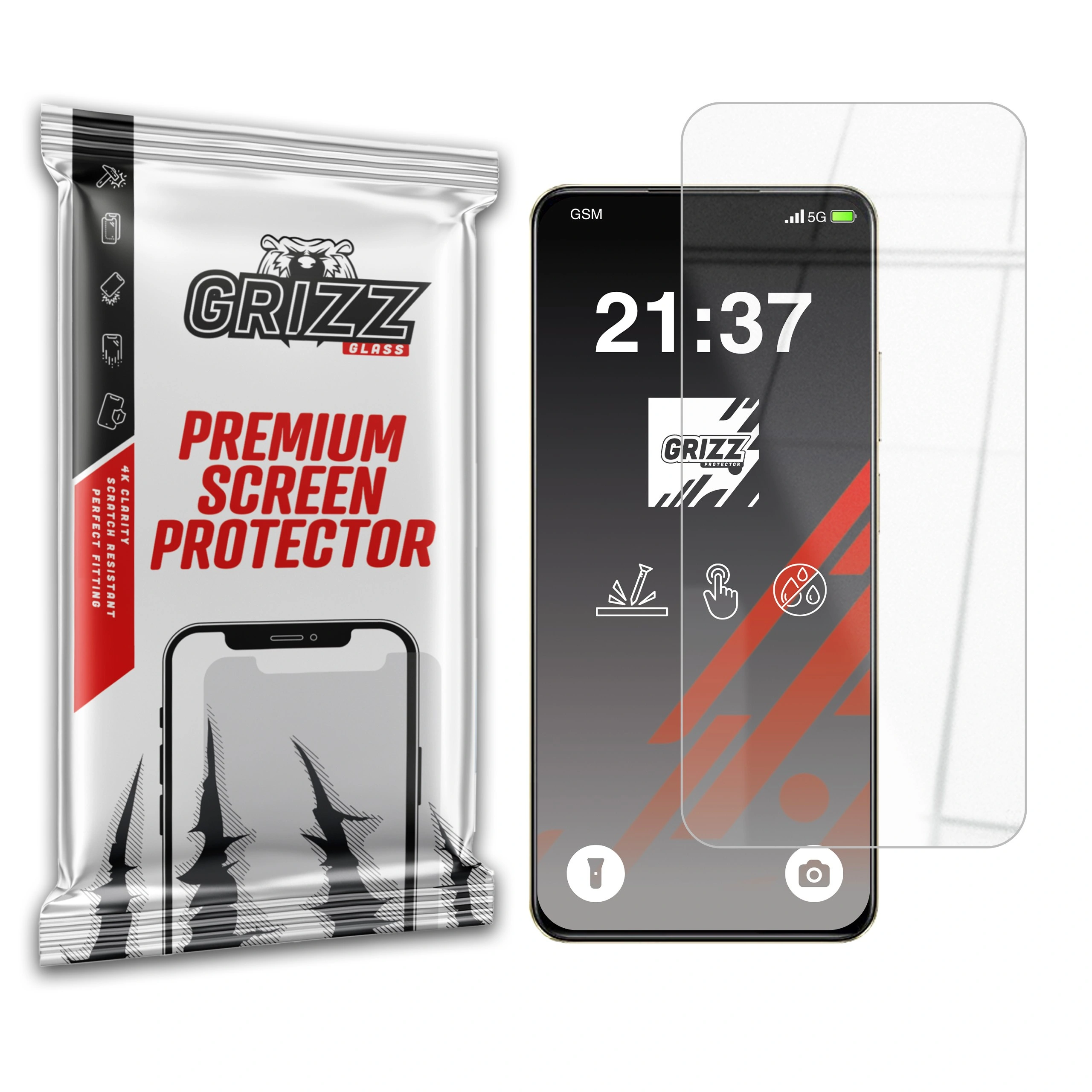 GrizzGlass HybridGlass Realme C75