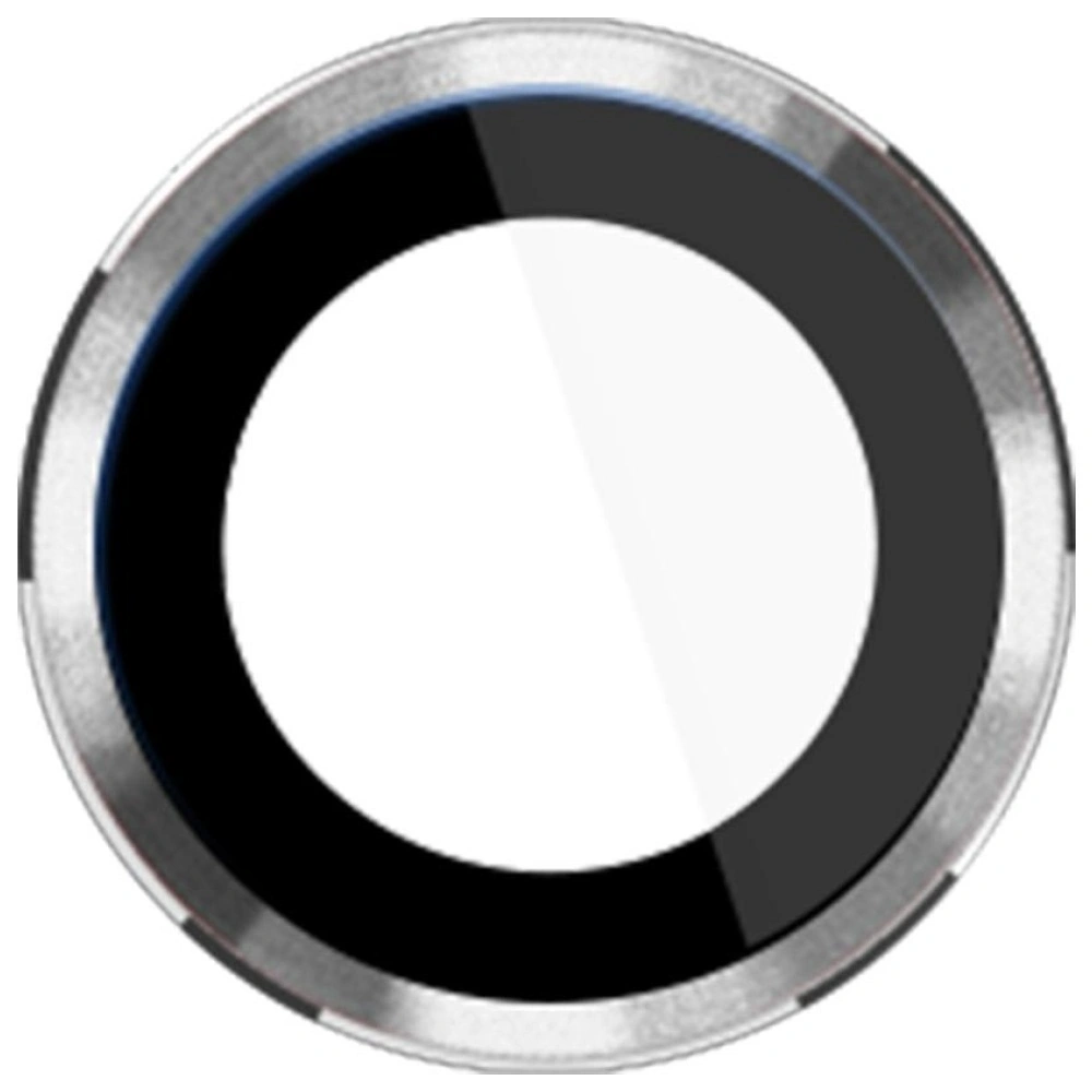 Szkło hybrydowe na obiektyw aparatu 3MK Lens Protection Pro do Apple iPhone 17 Pro / 17 Pro Max srebrny