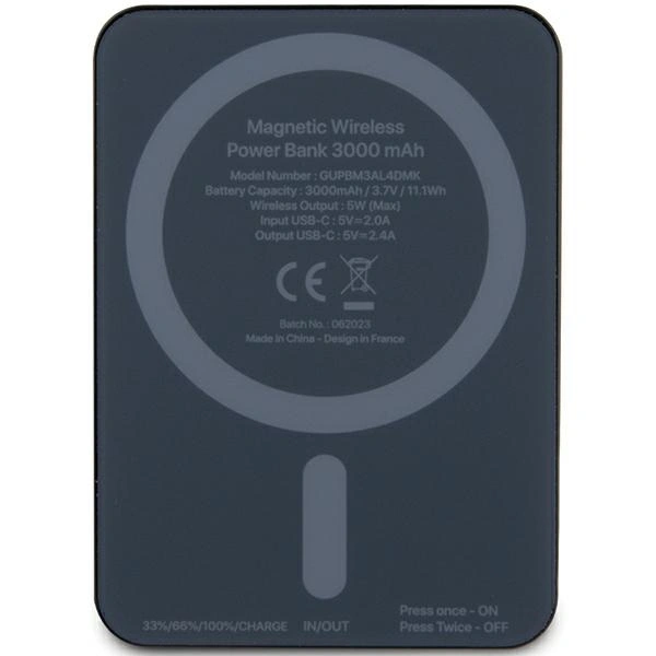 Mercedes MEPB3KMESTK 5W 3000mAh MagSafe powerbank black