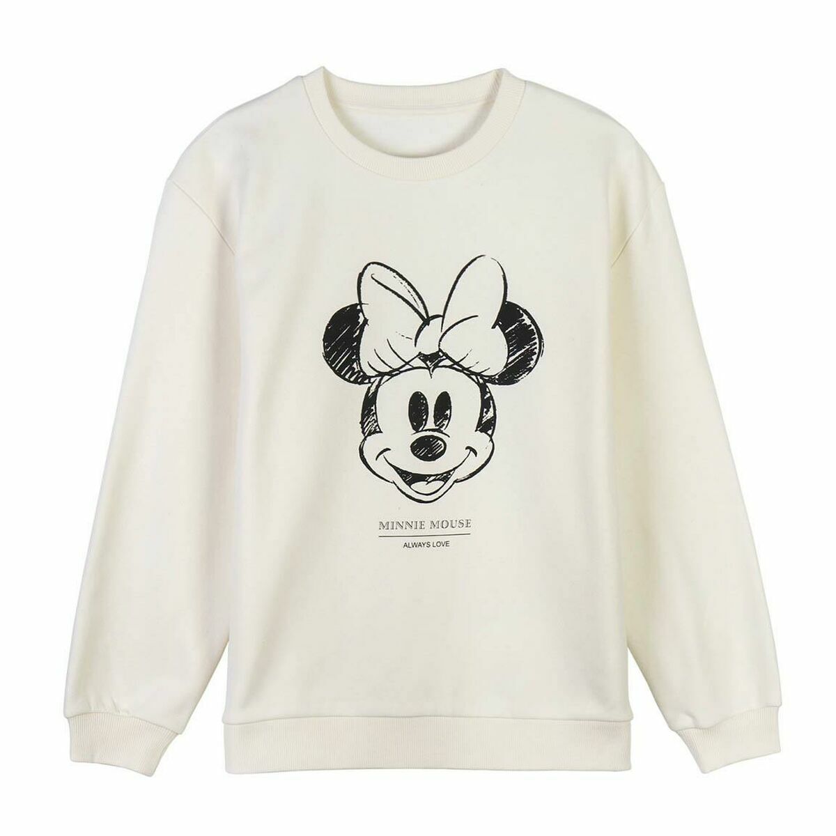 Women’s Sweatshirt without Hood Minnie Mouse