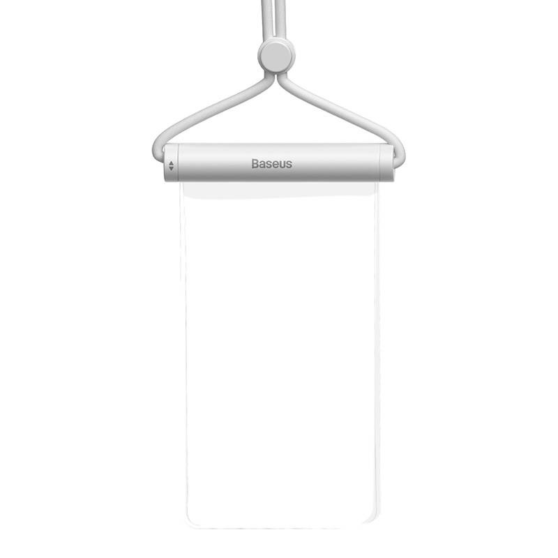 Baseus AquaGlide universal waterproof case with cylinder lock (white)