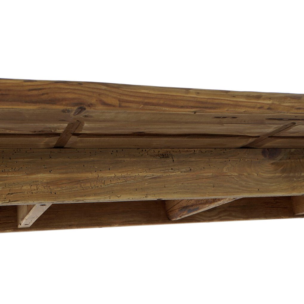 Dining Table DKD Home Decor Natural Recycled Wood 220 x 100 x 76 cm