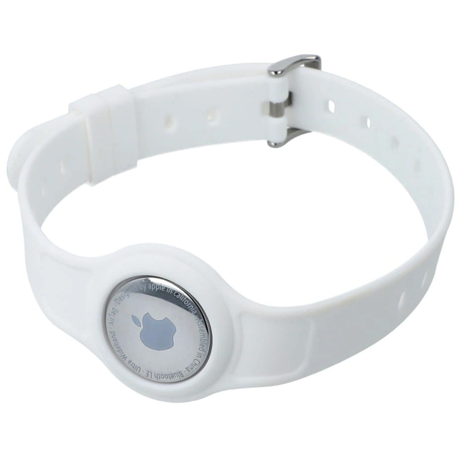 Bizon Case Locator Pets Apple AirTag white