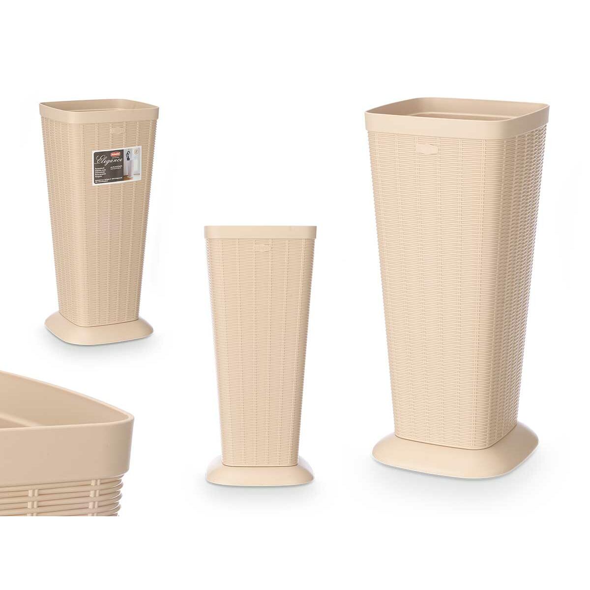 Umbrella stand Stefanplast Elegance Cream Plastic 25 x 57 x 25 cm