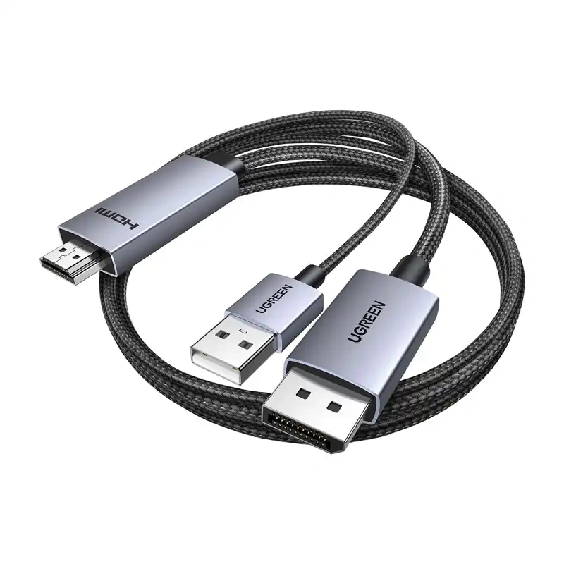 UGREEN HD169 DisplayPort / HDMI 4K 60Hz 2m (black)