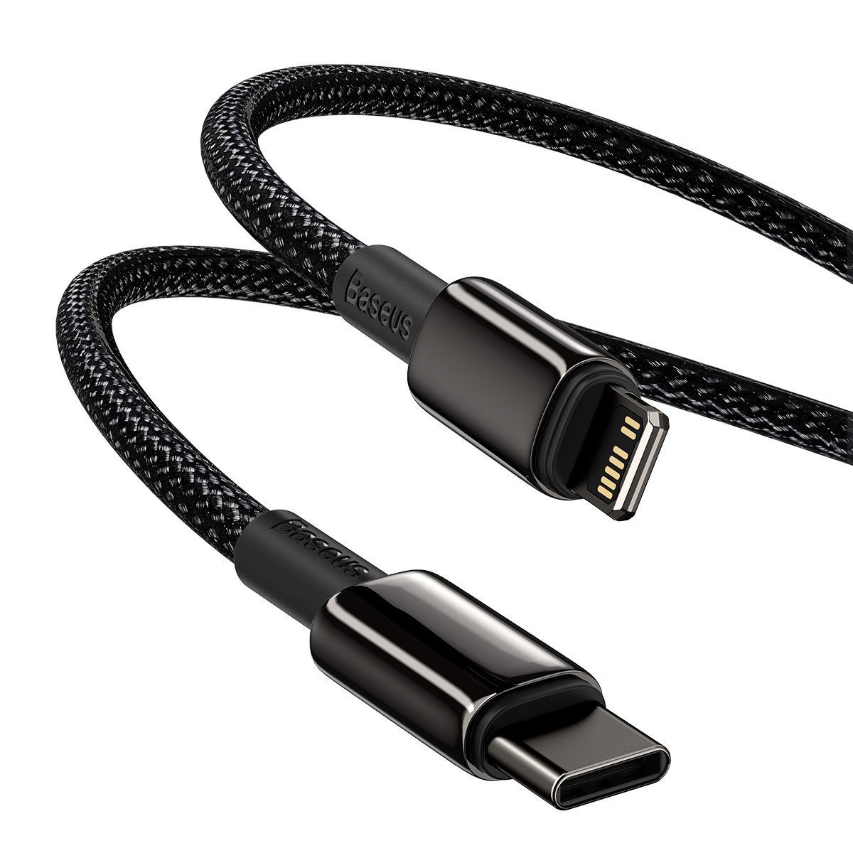 Baseus Tungsten Gold Cable Type-C to Lightning PD 20W 2m (black)