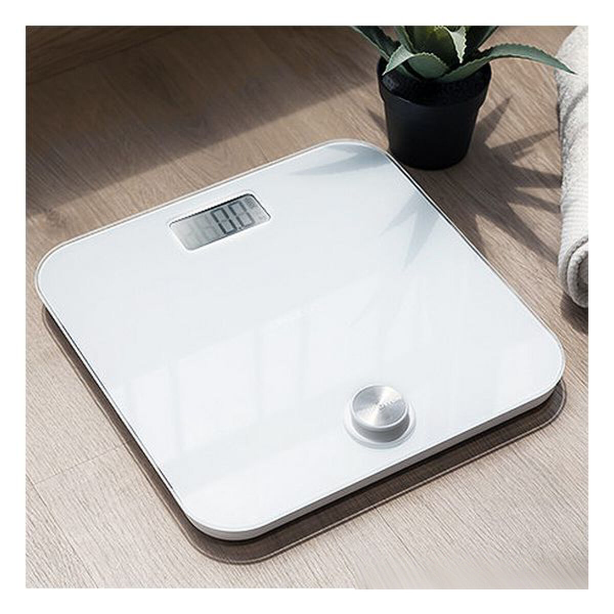 Digital Bathroom Scales Cecotec EcoPower 10000 Healthy LCD 180 kg White 180 kg