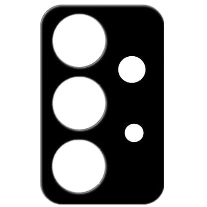 Bizon Glass Lens Samsung Galaxy A52s 5G A52 4G/5G A72 4G/5G [2 PACK]