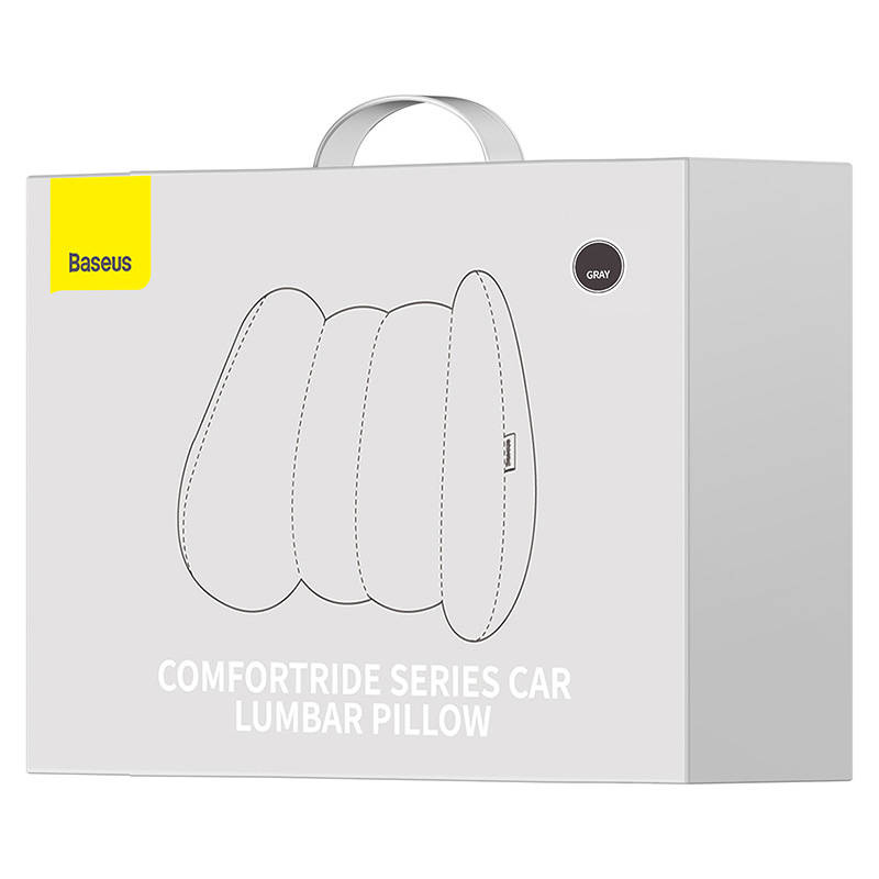 Baseus Comfort Ride Car Lumbar Pillow (gray)
