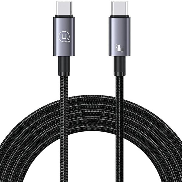 USAMS US-SJ664 USB-C / USB-C cable 60W 2m Fast Charging tarnish
