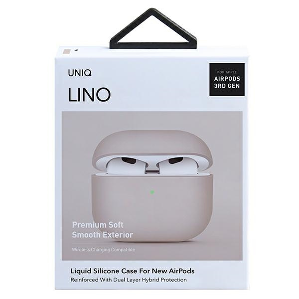 UNIQ Lino Apple AirPods 3 Silicone blush pink
