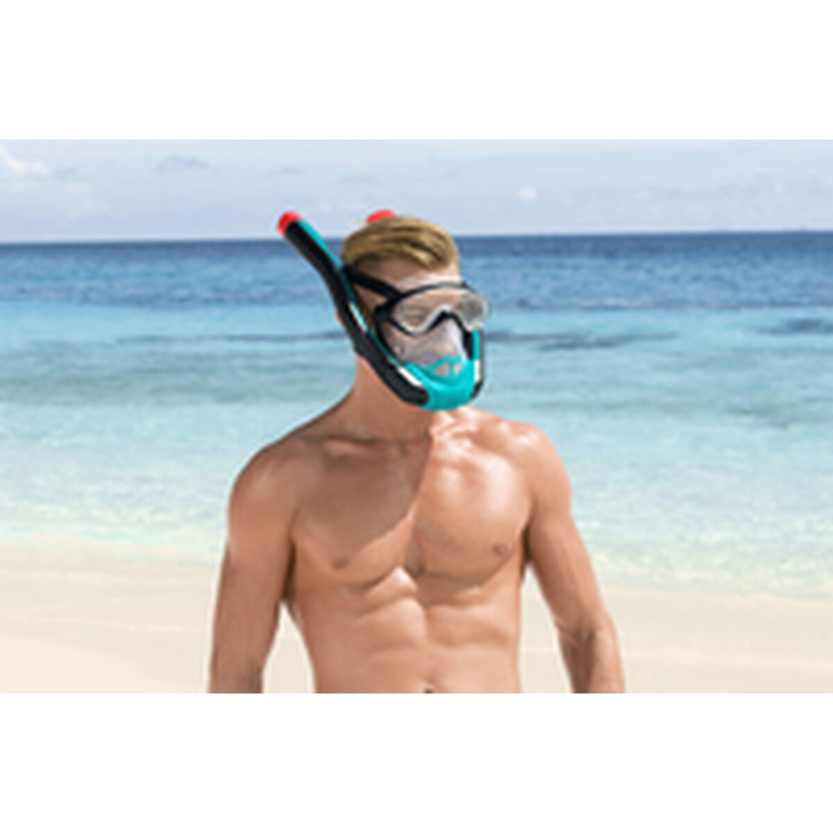 Snorkel Goggles and Tube for Children Bestway L/XL Blue (1 Unit) Snorkel Goggles and Tube for Children Bestway L/XL Blue (1 Unit)