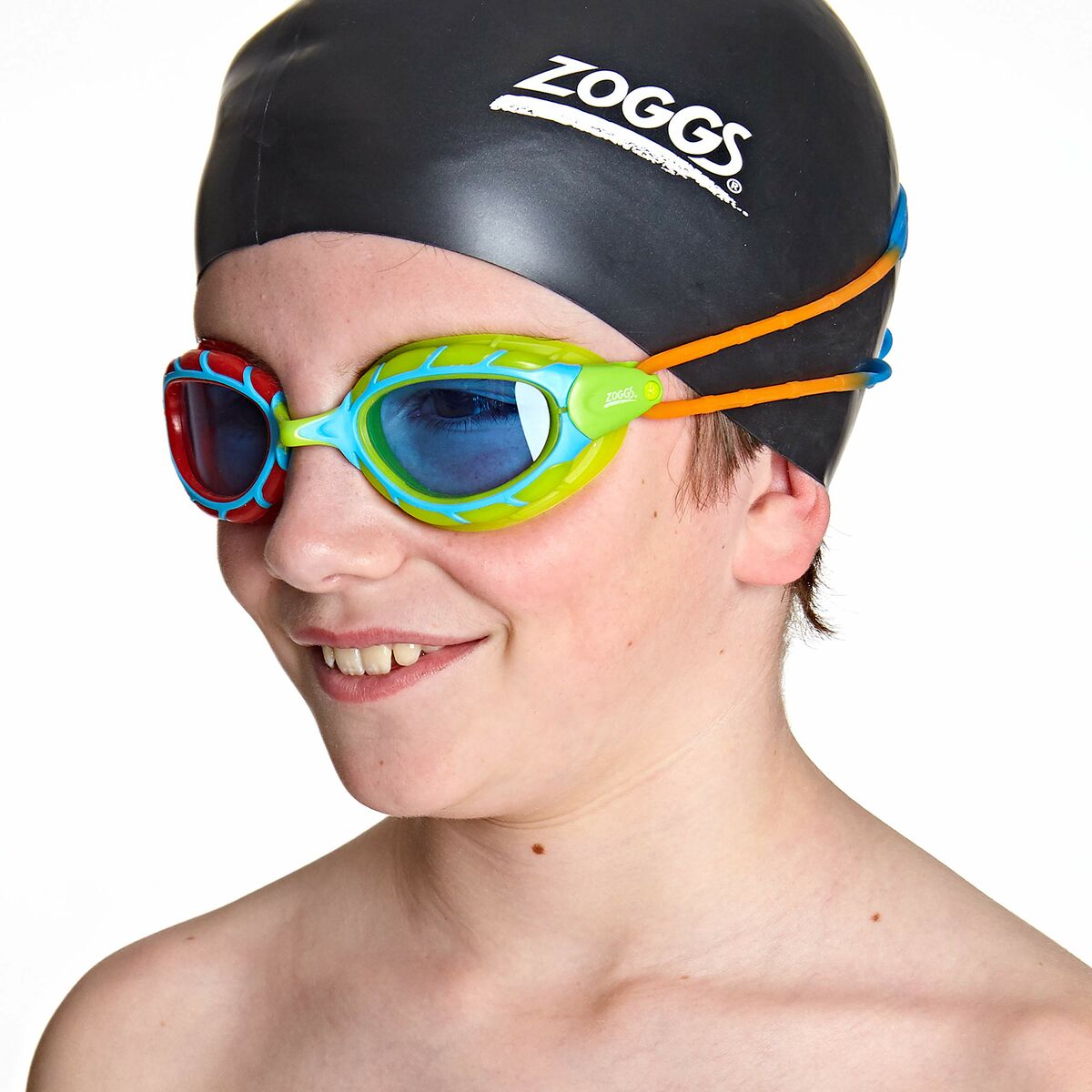 Swimming Goggles Zoggs Predator Red Blue One size