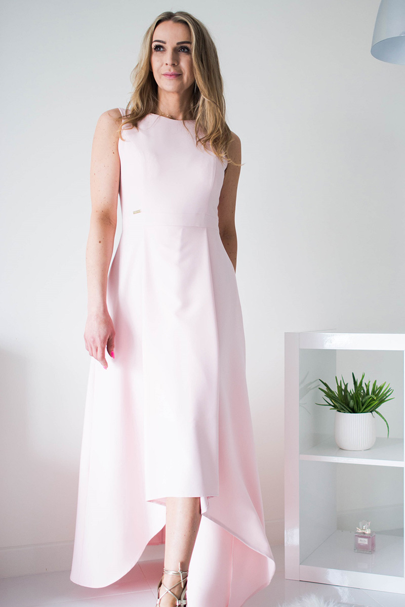  Cocktail dress model 119522 Jersa  pink