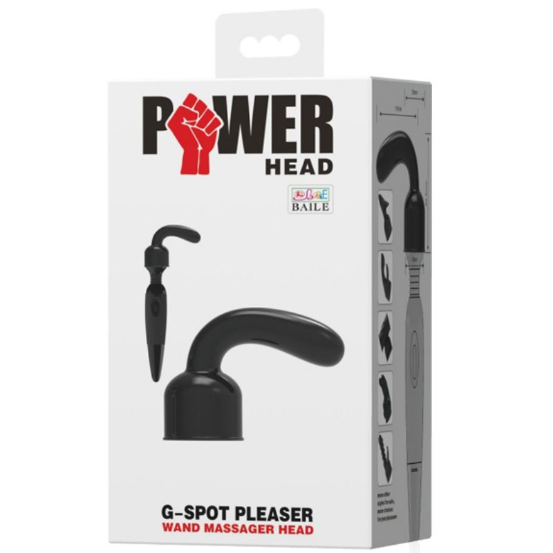 POWER HEAD - INTERCHANGEABLE WAND MASSAGER HEAD G-SPOT PLEASER