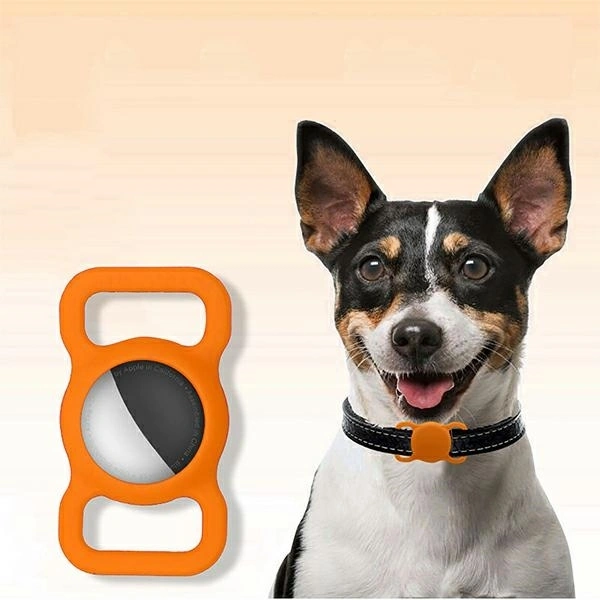 4smarts Silicone Case PetSet AirTag Black + Orange + Pink