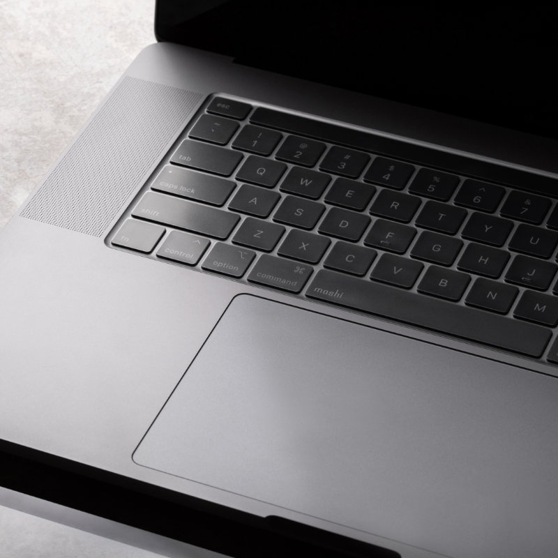 Moshi ClearGuard MB Apple MacBook Pro 14/16/MacBook Air 13.6 (M2, 2022-2023) (US layout)