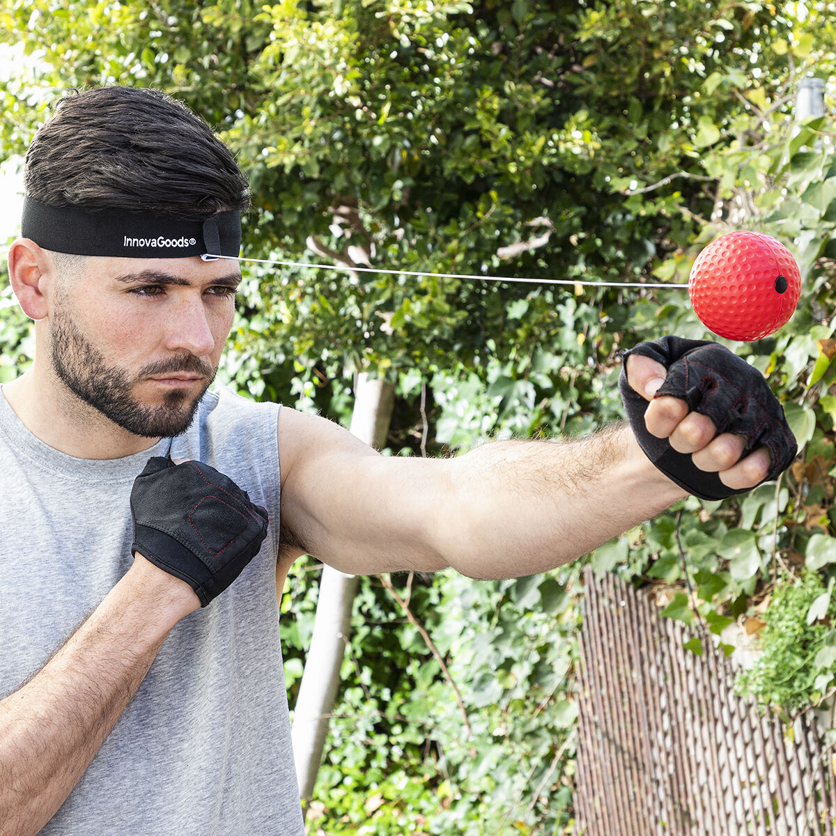 Set of Training and Reflex Balls Balxing InnovaGoods