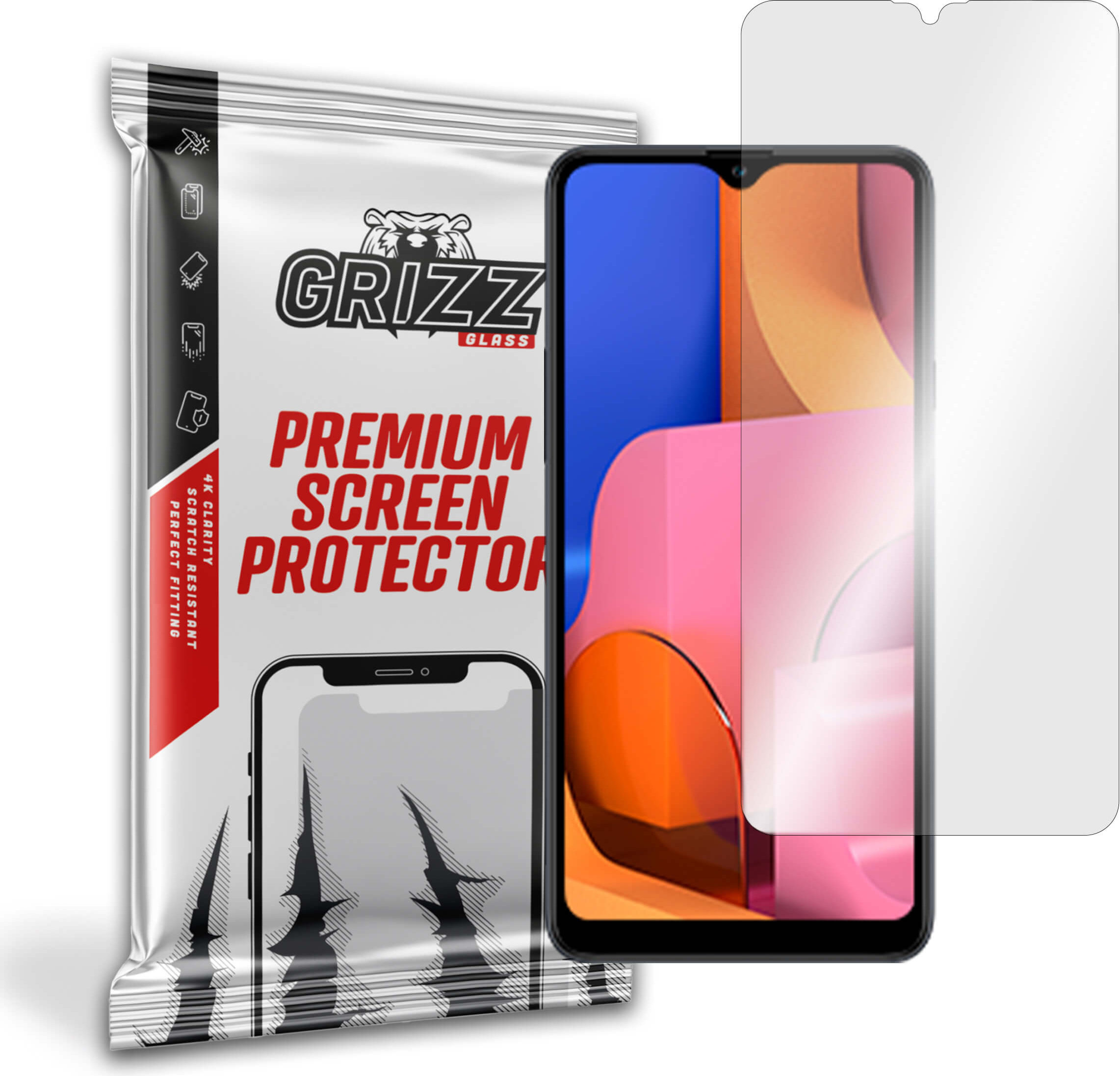 GrizzGlass HybridGlass Samsung Galaxy A20s