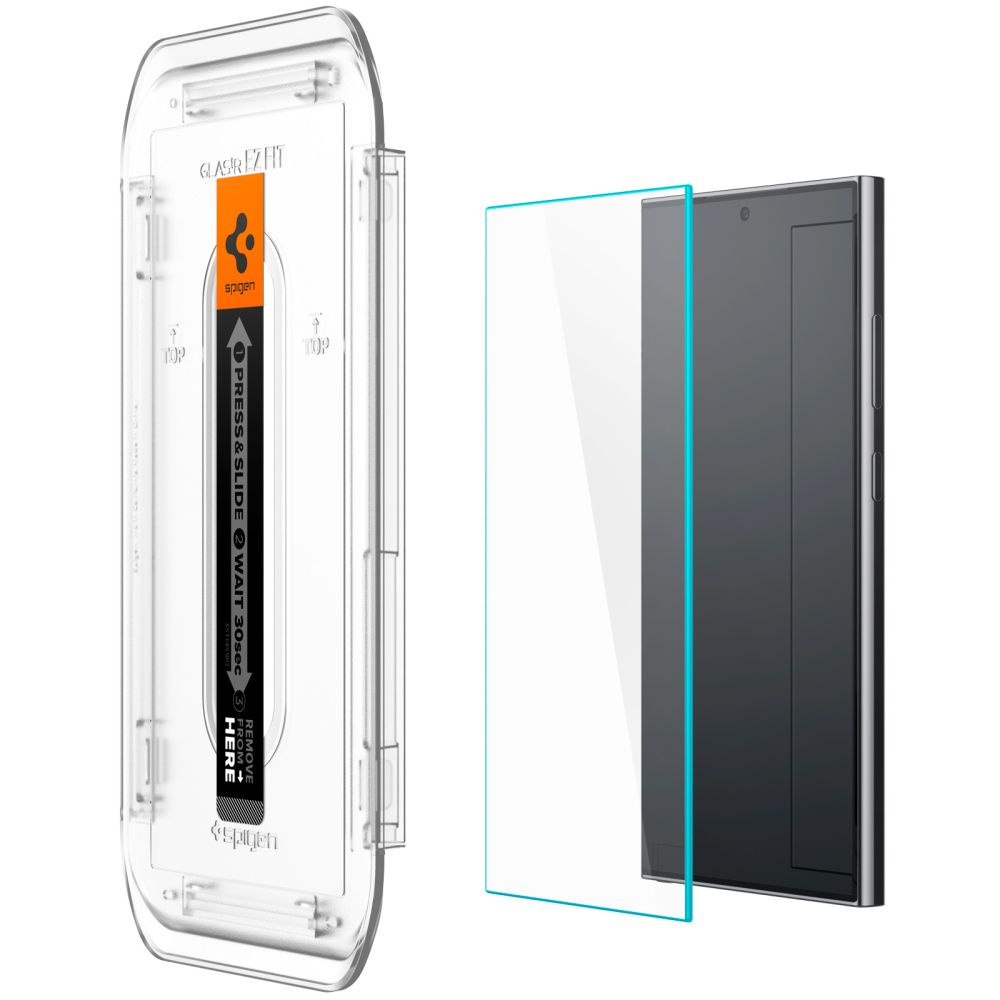 Spigen GLAS.tR ez Fit Samsung Galaxy S24 Ultra Clear [2 PACK]