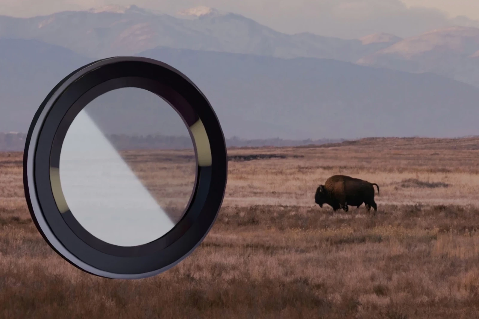 Szkło na aparat Bizon Glass Snap Lens do Oppo Reno 14 F / FS czarna ramka