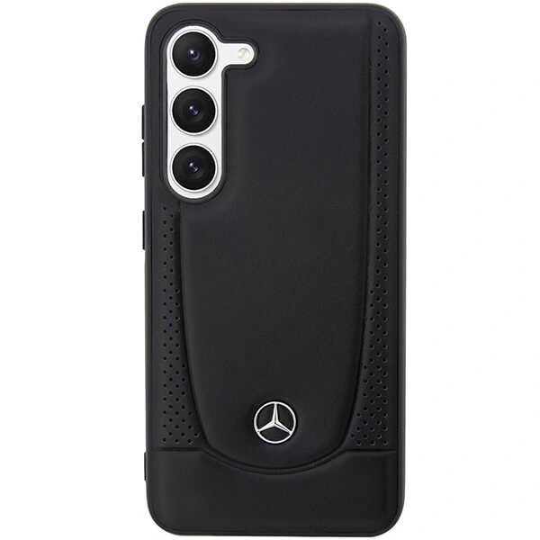 Mercedes MEHCS23SARMBK Samsung Galaxy S23 hardcase Leather Urban black