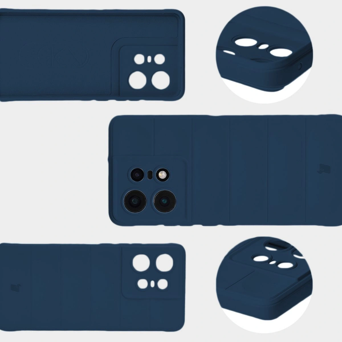 Bizon Case Tur Motorola Edge 50 Pro navy blue