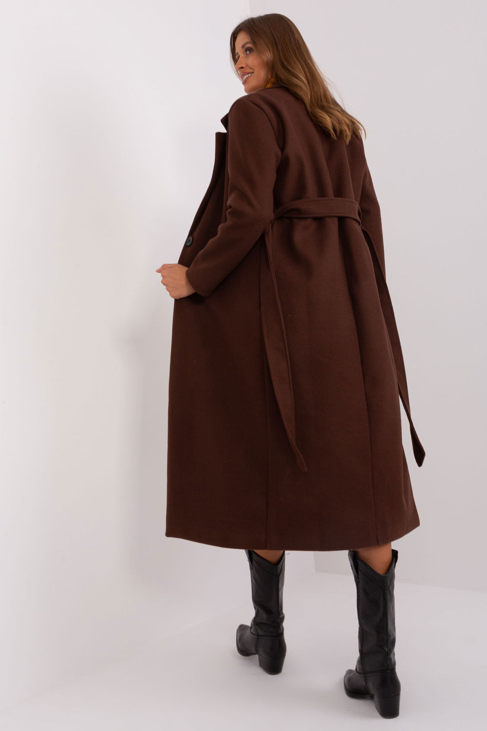  Coat model 187446 Och Bella  brown