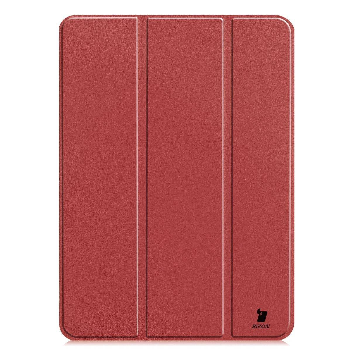Bizon Case Tab Croc Apple iPad Pro 11" 5 gen. 2024 burgundowe
