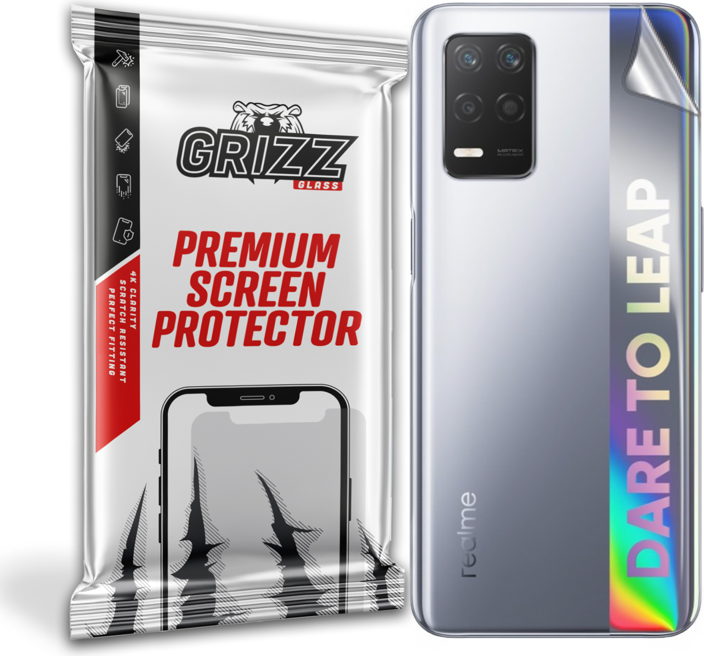 GrizzGlass SatinSkin Realme Q3 5G