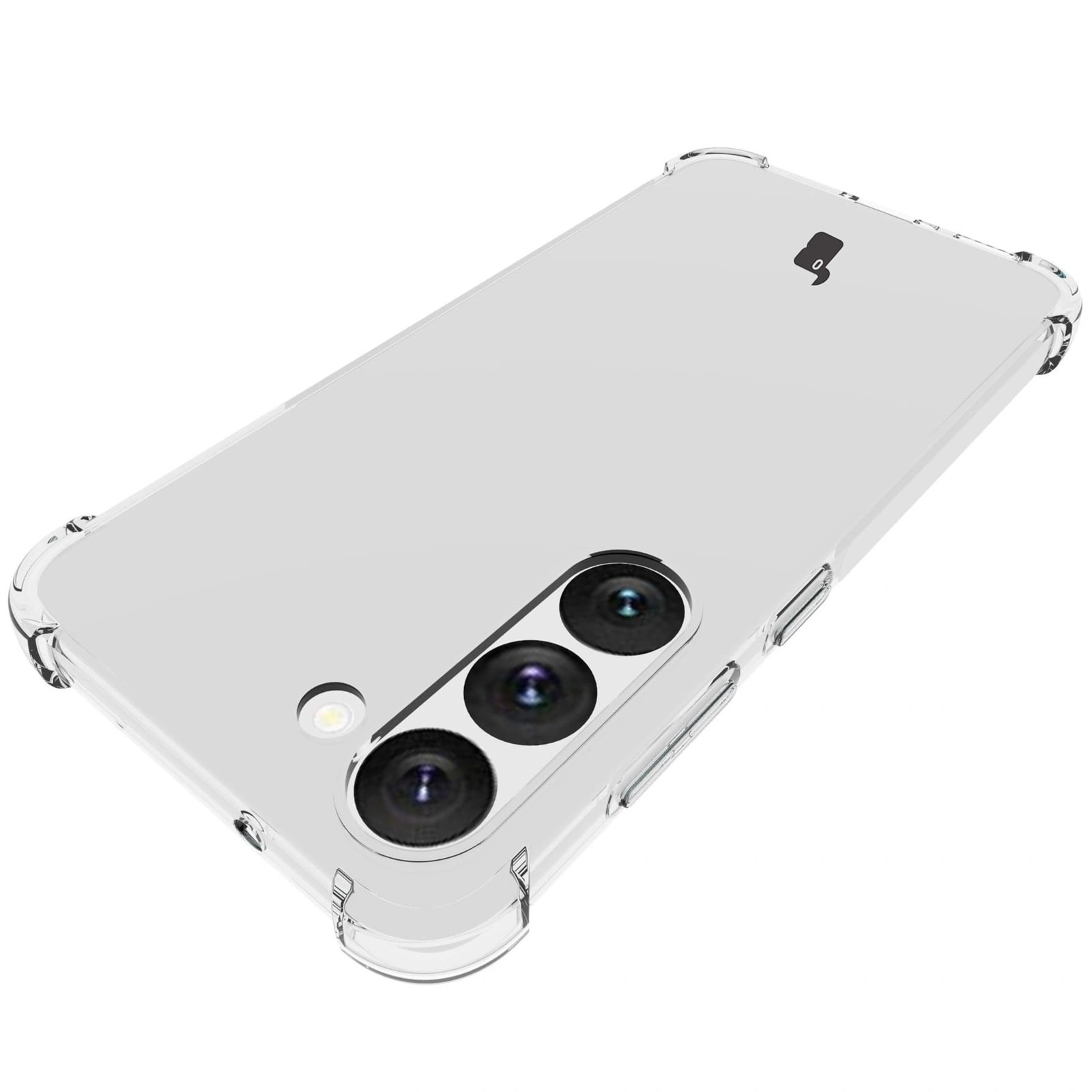 Bizon Case Clear Pack case + 2x screen glass + lens glass Samsung Galaxy S23 clear