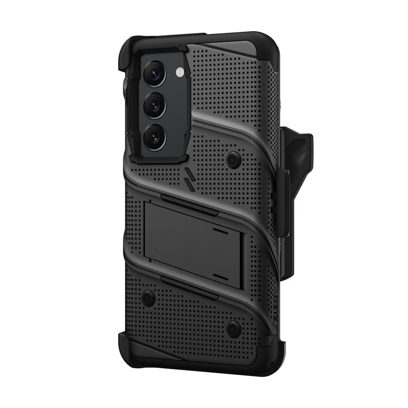 ZIZO BOLT Series Samsung Galaxy S23 with tempered glass (black)