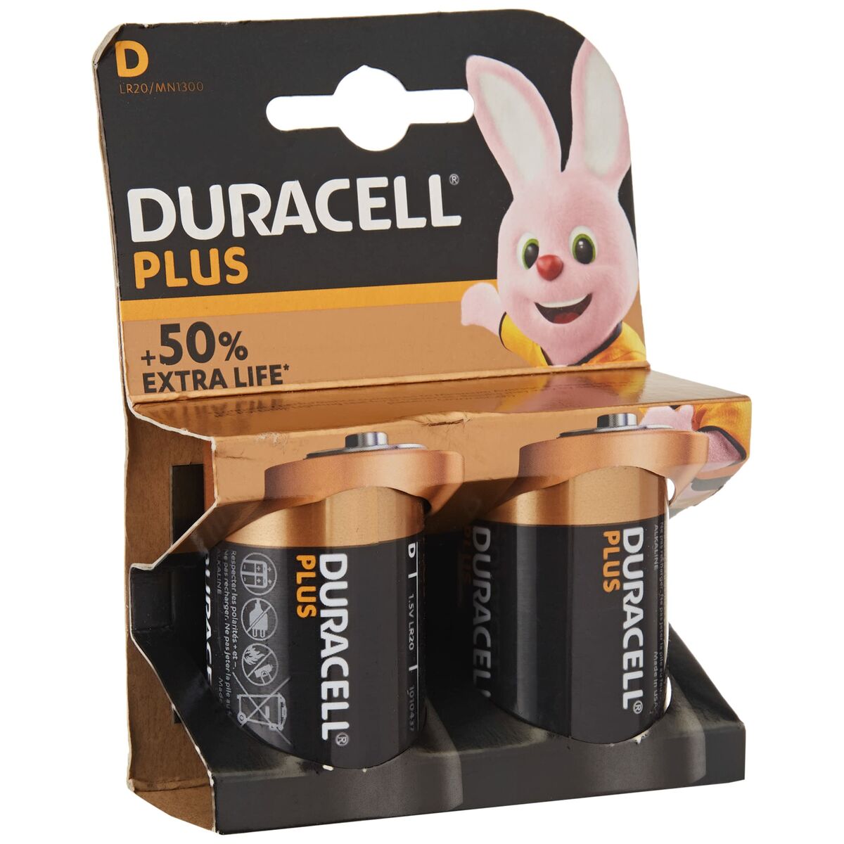 Baterie Alkaliczne LR20 DURACELL Plus Power  D