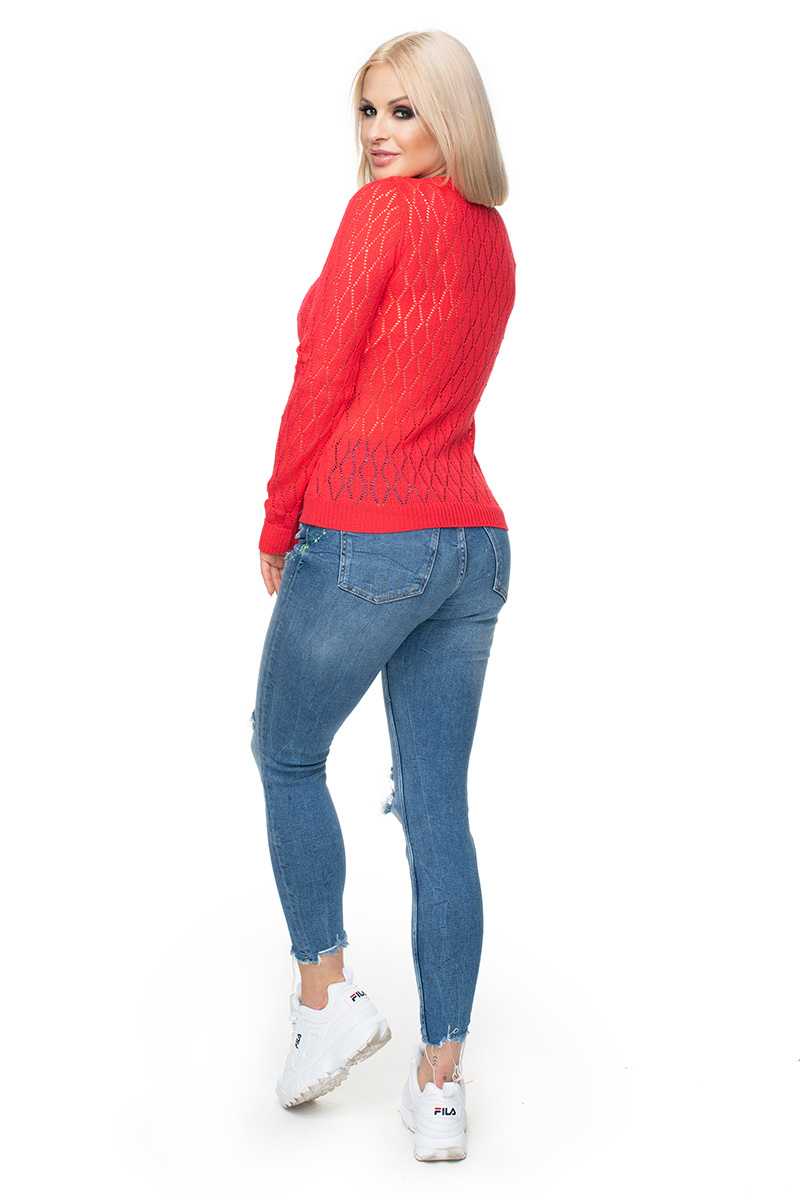  Jumper model 131609 PeeKaBoo  red